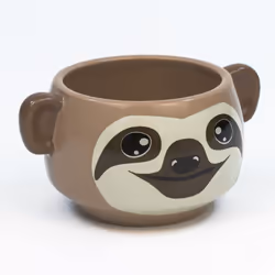 Thumbs Up SLTHMUG, Single, 275 L, Brown, Multicolour, Ceramic, Universal, 1 pc(s)