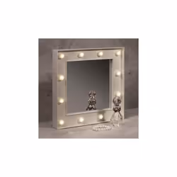 mirror Hollywood led 30,5 cm white
