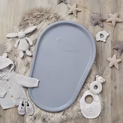 Squishy Baby Changing Mat | Soft and warm foam material is nicer for babies | Perfect for Nappy / Diaper Changing Time | Anti-Slip Easy Clean Wipeable