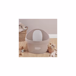 Toddler Bath Tub | Larger bath for bigger kids at Bathtime | Includes warm and soft foam backrest | Grippy Anti-Slip Surface | Includes Easy Drain