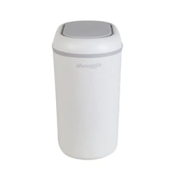 Eco-Touch Baby Nappy Diaper Bin with Eco-Friendly Bin Liners - Traps Odours, Germs & Bacteria - White