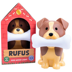Rufus The Dog Mood Light. Kawaii Nursery Decor. Soft Glow Night Light.