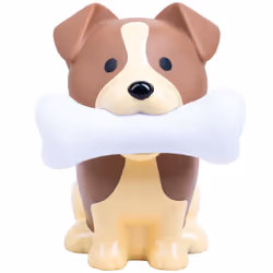 Rufus The Dog Mood Light. Kawaii Nursery Decor. Soft Glow Night Light.
