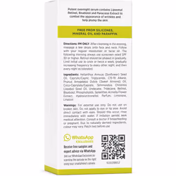 Overnight Retinol Serum 30ml by Procoal - Advanced Retinol Complex Night Concentrate For Face, Vegan, Cruelty-Free, Made in UK