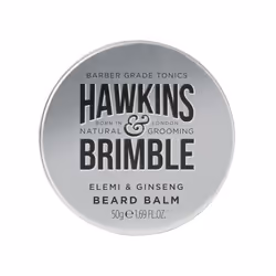 Hawkins & Brimble BEARD BALM, Beard balm, 50 g, Prunus Amygdalus Dulcis (Sweet Almond) Oil, Theobroma Cacao (Cocoa) Seed Butt ...