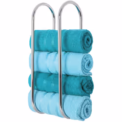 LIVIVO Wall-Mounted Chrome Towel Holder - Additional view 8