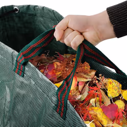 Livivo Heavy Duty Large Set Of 2 Premium Garden Waste Bags Weed Green
