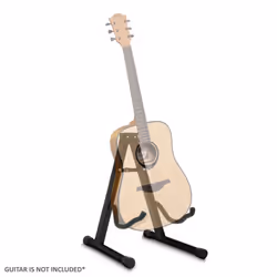Livivo Folding Foldable A Frame Music Guitar Floor Stand Electric Acoustic Bass Black