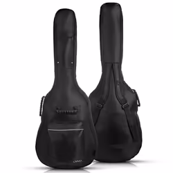 Black Padded Full Size 42 Inch Guitar Bag Carry Case Waterproof Bag