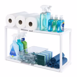 LIVIVO Adjustable Under Sink Storage & Organiser