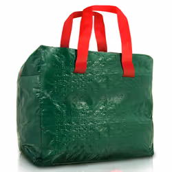 Christmas Tree Decoration Bauble Tinsel Wreath Zip Up Storage Bag Xmas
