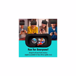 Orzly VR Headset designed for Nintendo Switch & Switch oled console with adjustable Lens for a virtual reality gaming experience and for Labo VR