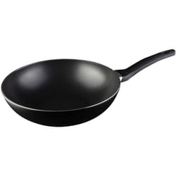 MasterChef 525504 Wok Pan, Non-Stick Coating, Ergonomic Handles, Heat Resistant, 28cm, Aluminum