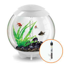 biOrb Halo 60L Aquarium in White with MCR LED Lighting with Heater Pack