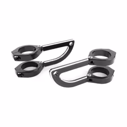 Motorbike Headlight Brackets 40-41mm Fork Clamps for CNC Aluminium
