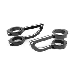 50-51mm Headlight Brackets Fork Clamps for Motorcycle Motorbike Trike CNC Aluminium