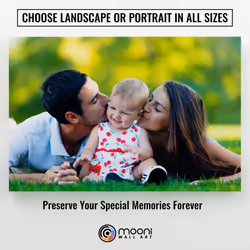 Specialists In Custom Canvas Prints With Your Photos (20"" x 30"") Personalized Photos Prints - Specialists In Order Photo Prints Portraits - Premium