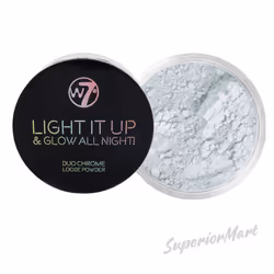 W7 Loose Powder Shimmer Highlighter Duo Chrome / On Air