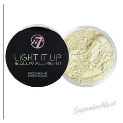 W7 Loose Powder Shimmer Highlighter Duo Chrome / Open 23/7