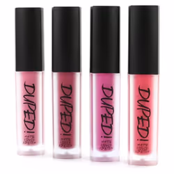 W7 Duped Matte Liquid Lipstick Set Perfect Pinks 4 Lipsticks