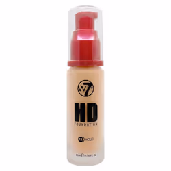 W7 HD Foundation Liquid Foundation for Pore less Matte crème Brulee