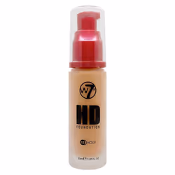W7 HD Foundation Liquid Foundation for Pore less Matte Tan