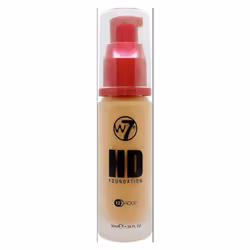 W7 HD Foundation Liquid Foundation for Pore less Matte Golden