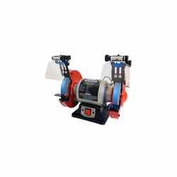 Lumberjack 6" Bench Top Grinder Sander with LED Light