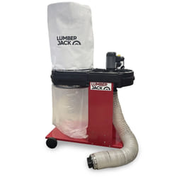 Lumberjack 130L Portable Dust Chip Extractor Collector 1100W 230V