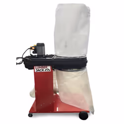 Lumberjack 130L Portable Dust Chip Extractor Collector 1100W 230V