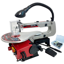 16" Variable Speed Scroll Saw with LED Light Flexi Shaft & Foot Pedal