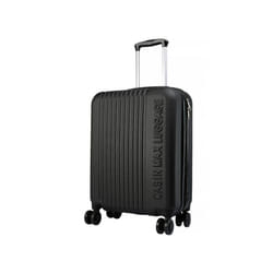 Cabin Max 55x40x20cm Velocity Suitcase 4 Wheel Luggage Cabin Bags 55 x 40 x 20 Suitable for Ryanair, Easyjet, Jet 2 Paid Carry On (Black)
