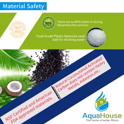 6X AquaHouse AH-PBC Compatible Filter for BRITA Classic Water Filter Cartridge jugs, Kenwood, Laica, PearlCo, Dafi, Universal Classic Jug Filter