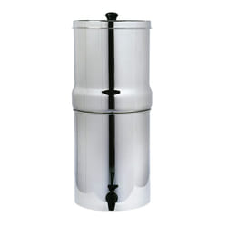 AquaHouse Stainless Steel Gravity Water Filter System, Fluoride & Heavy Metal Water Filter