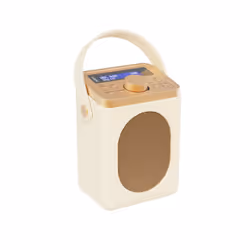 Majority Little Shelford Dab Radio Cream Portable Analog & digital