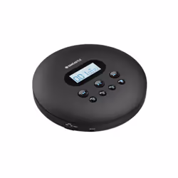 Oakcastle CD100 Portable Bluetooth CD player - 1000000146, 230 g, Black, Portable CD player