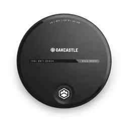 Oakcastle CD10, 320 g, Black, Portable CD player