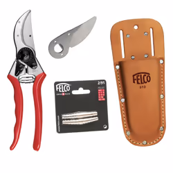 Genuine Felco Model 2 secateurs and spares kit - holster - blade - springs