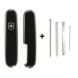 Genuine Victorinox 91mm Scales Plus Handle Kit With Spares Tweezer Toothpick Pin