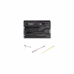 Victorinox Swiss Card and spares - Multi Function Swisscard Tool various colours - onyx