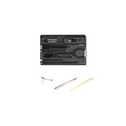 Victorinox Swiss Card and spares - Multi Function Swisscard Tool various colours - onyx