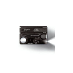 Victorinox Swiss Card Lite - 13 functions swisscard tool with white LED light - black