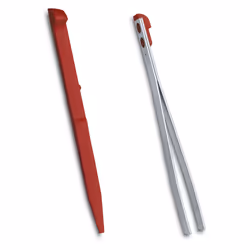 Victorinox Colour toothpick + tweezers spares for LARGE 91mm swiss army knife - red