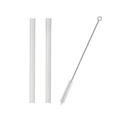 Camelbak Eddy+ Kids 12mm valve replacement Straws 2 pack with cleaning brush