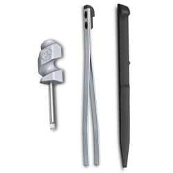 Victorinox Mini screwdriver toothpick tweezers spares for 91mm swiss army knife - black