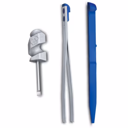 Victorinox Mini screwdriver toothpick tweezers spares for 91mm swiss army knife - blue