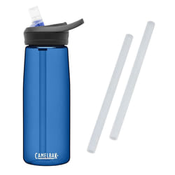 Camelbak Eddy+ water bottle 750ml/25oz - with FREE spare straws - oxford