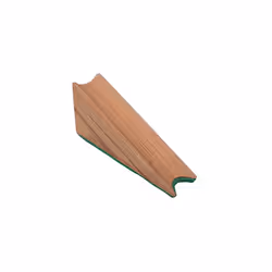 Umpire Solid Rubber Bowling Measuring Wedges 2 Round 2.8 cm 2 Semi Circle 6 cm Plus 2 Piece Hardwood Wedges 8cm & 5 cm Concave Surface
