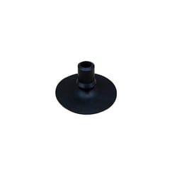 Push On Lawn Bowls Bowlers Walking Stick Green Protector End Black 18 mm Diameter