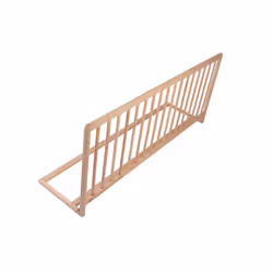 Safetots Wooden Bed Rail - Natural, 140cm L x 60cm H